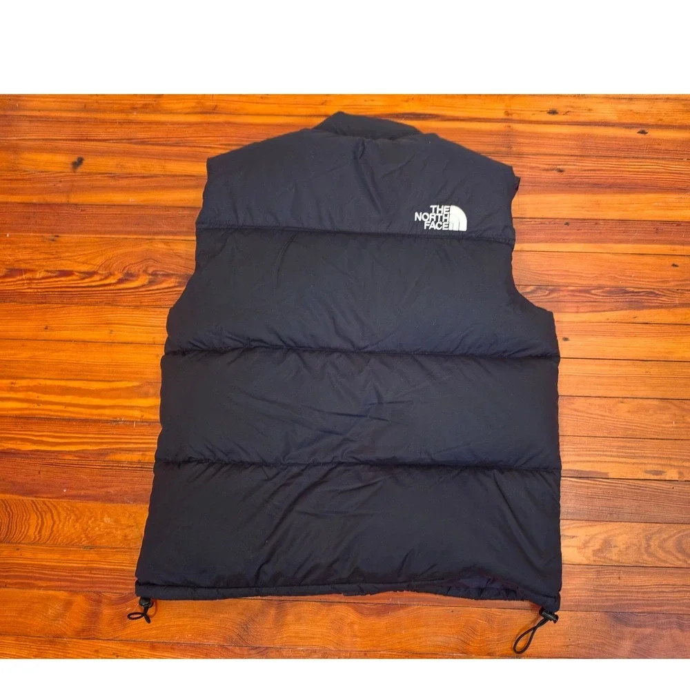 The North Face Nuptse 700 Down Puffer Vest Mens Large Black Gorpcore TNF Retro